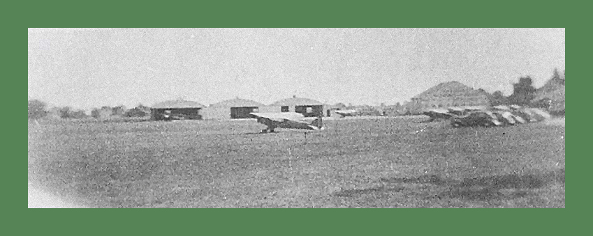 Hartung airfield in the 1940 decade in Roseville MI