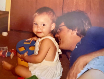 photo of Stephanie and Alan